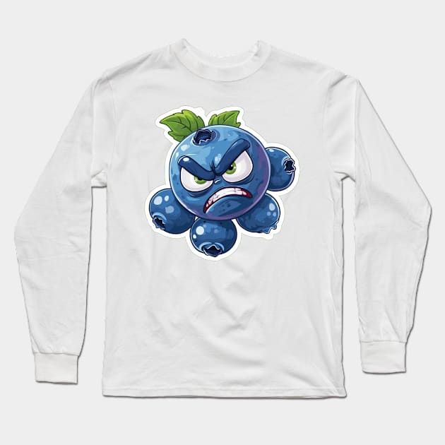 RYPE Blueberries Long Sleeve T-Shirt by RYPEstuff